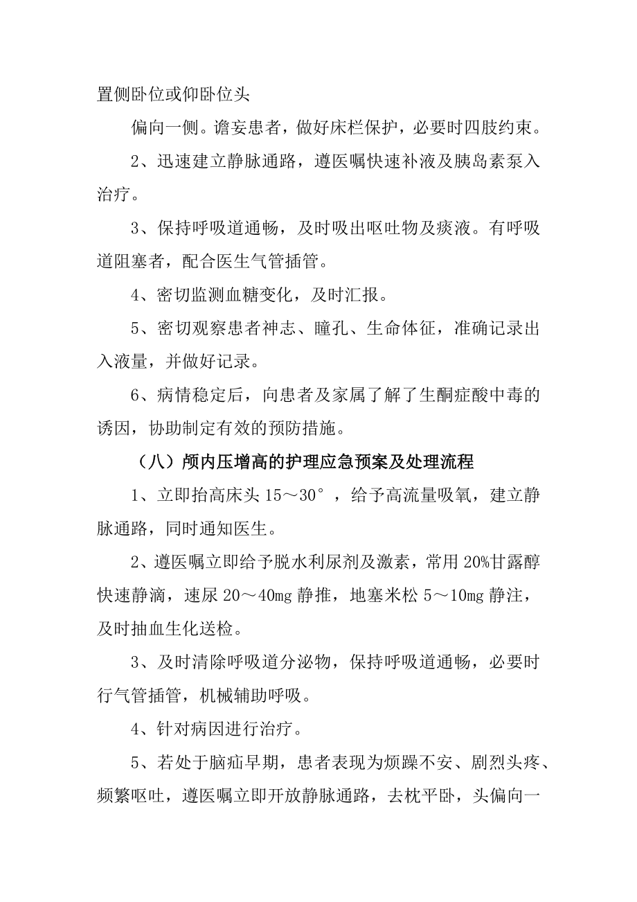 危重症患者相关护理应急预案.doc