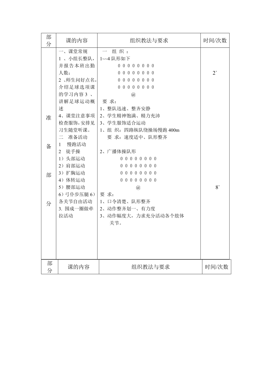 高中足球教案15篇