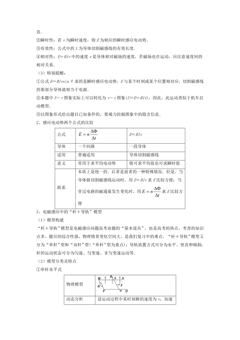 高考物理一轮复习 专题44 法拉第电磁感应定律（讲）（含解析）