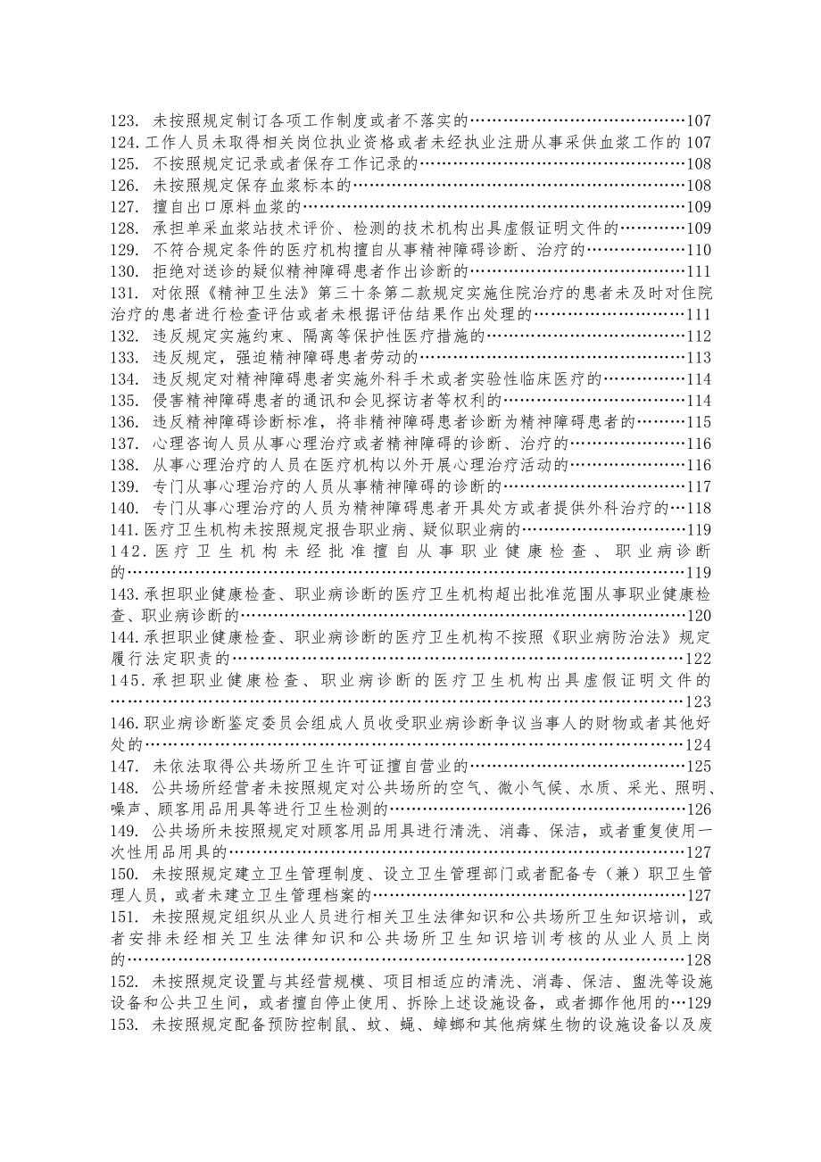 山东省卫生计生行政处罚裁量基准(试行).doc