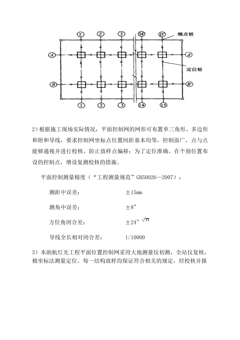 机场助航灯光及供电工程施工组织设计.doc