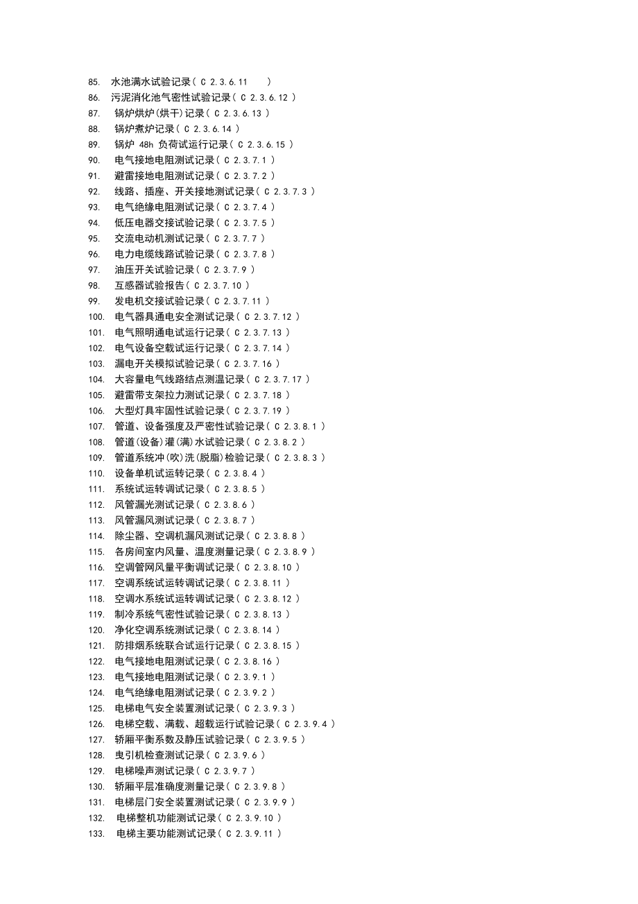 江西省建筑工程资料记录表格.doc