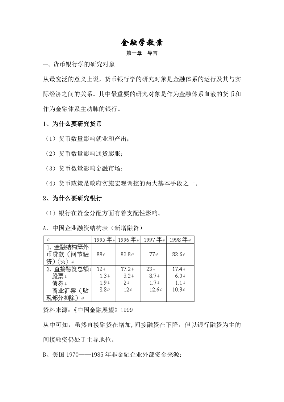 金融学教案.doc