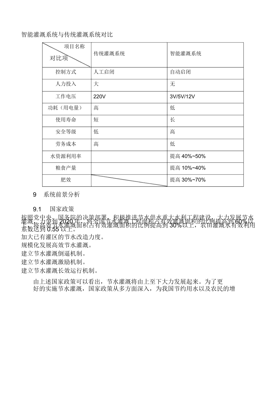 智能绿化灌溉系统解决规划方案.doc