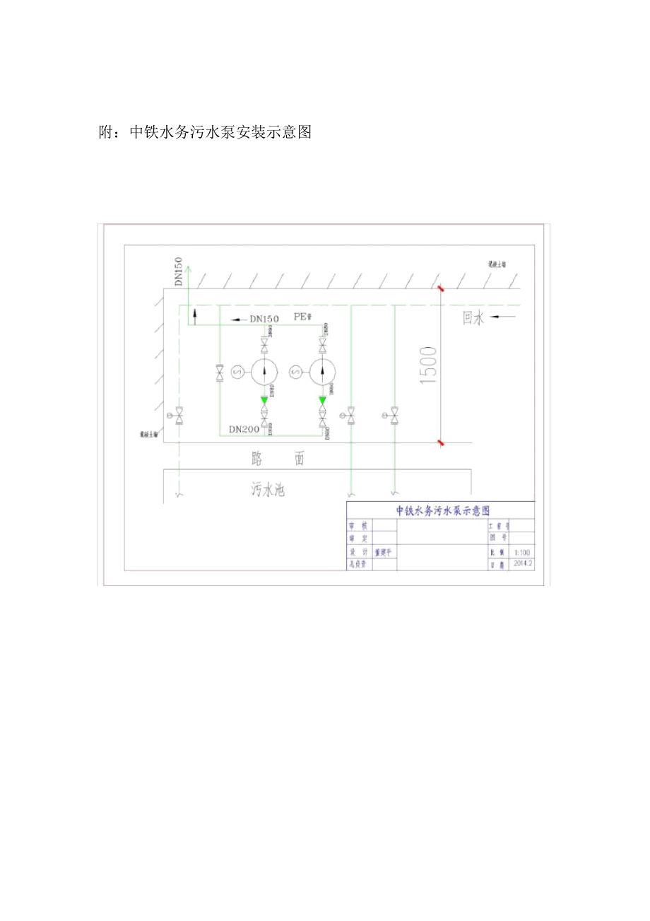 污水泵安装施工方案.doc