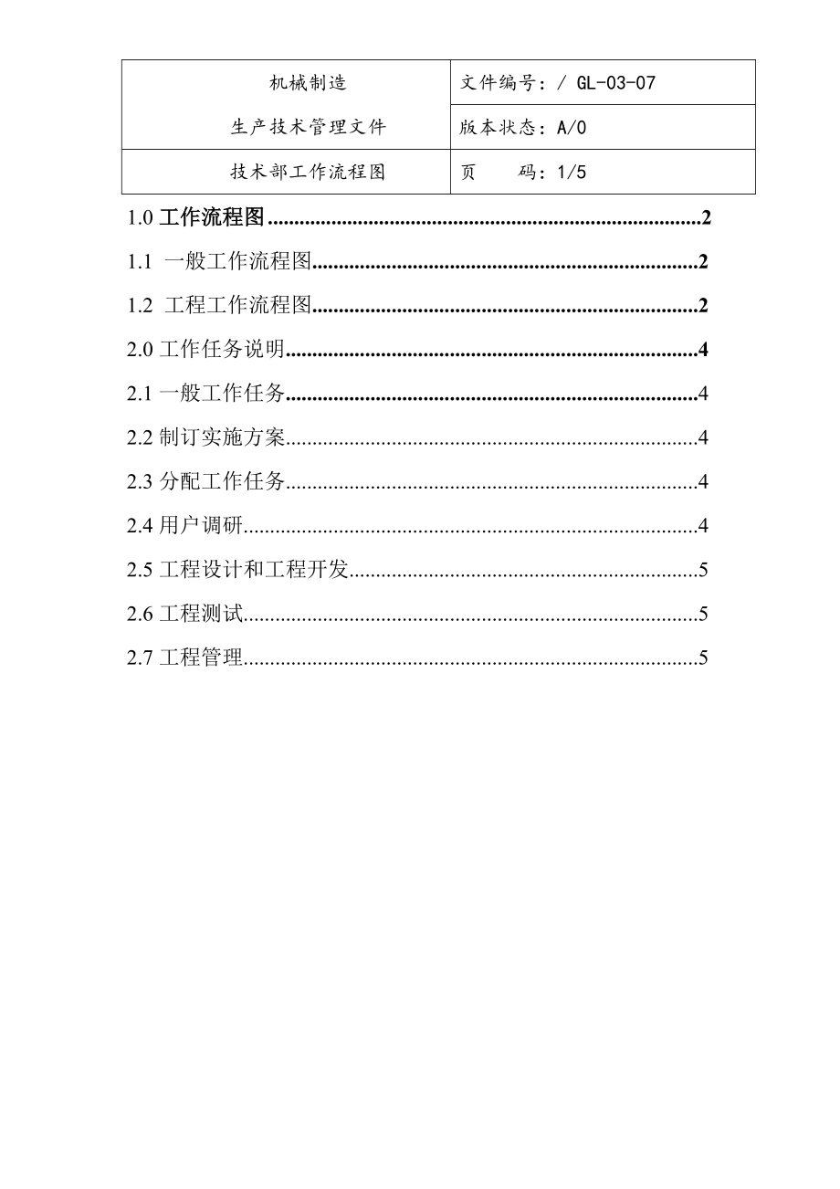 技术部门工作流程图.doc