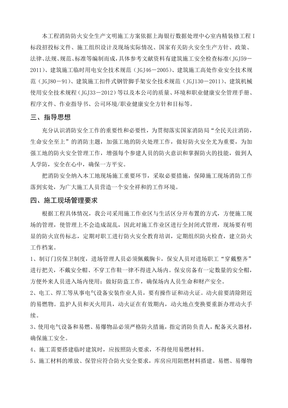 消防防火方案.doc