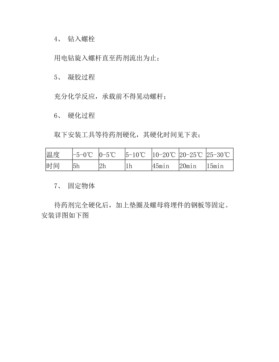 化学螺栓施工措施.doc