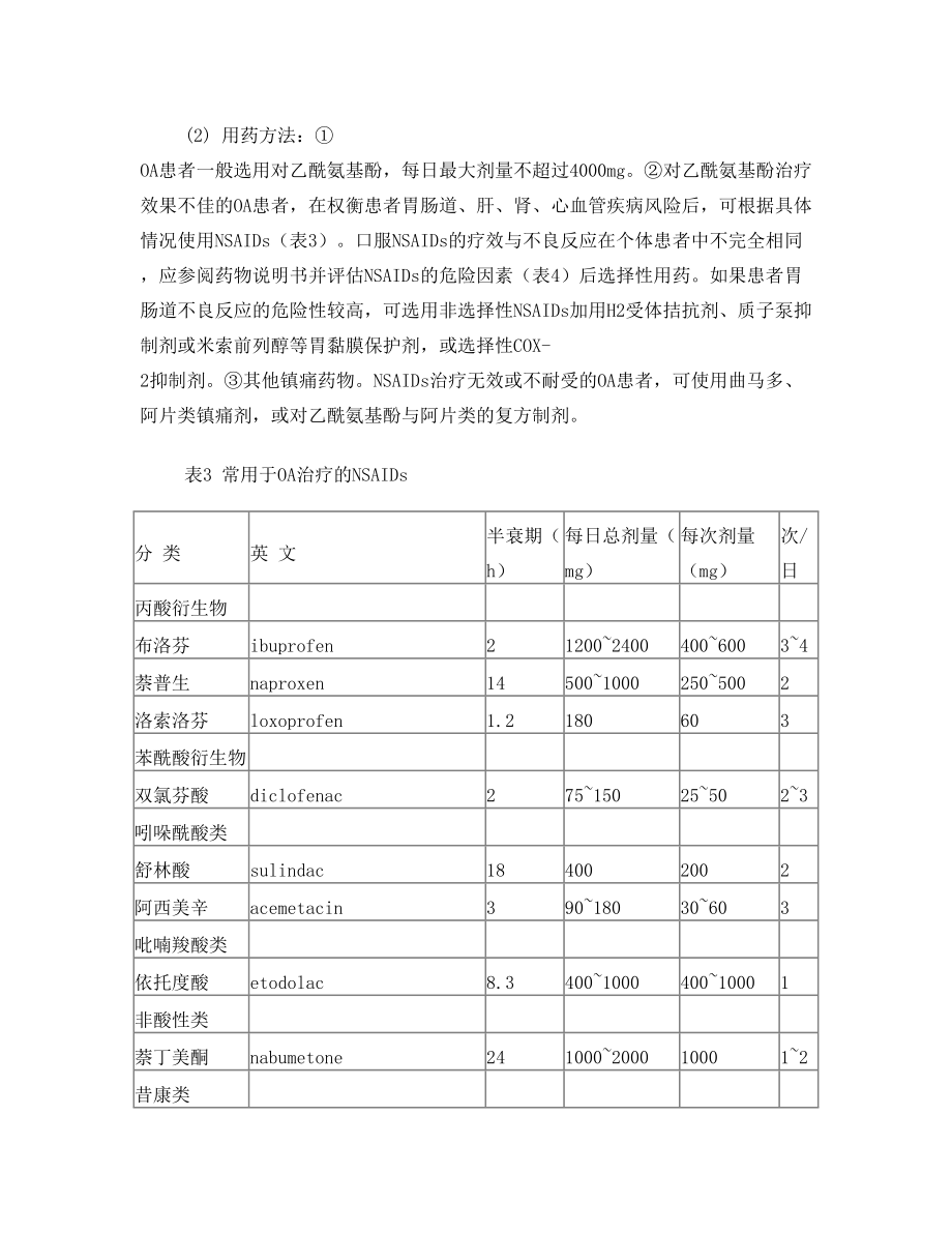 骨关节炎诊治指南.doc