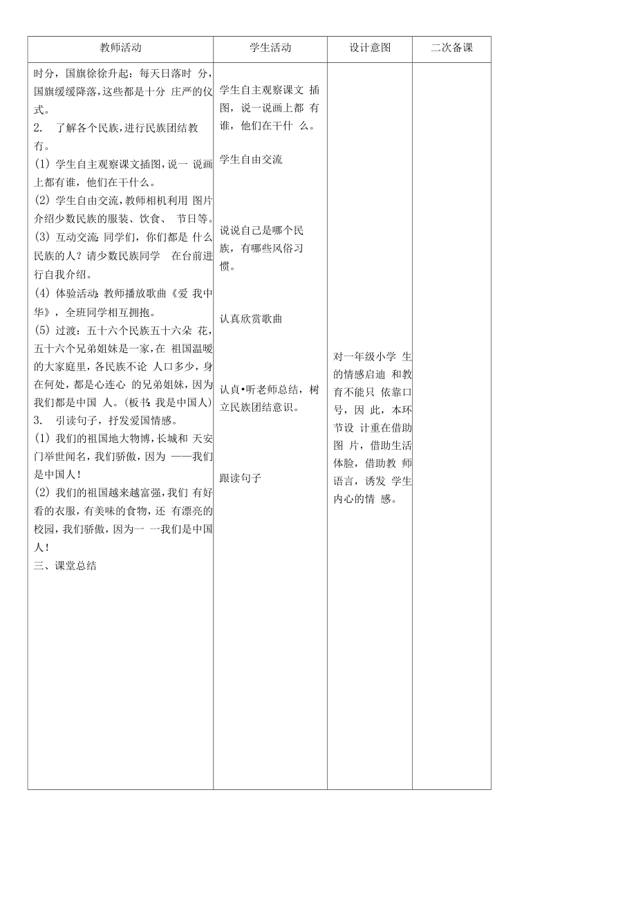 人教部编版一年级语文上册教案及教学反思.doc