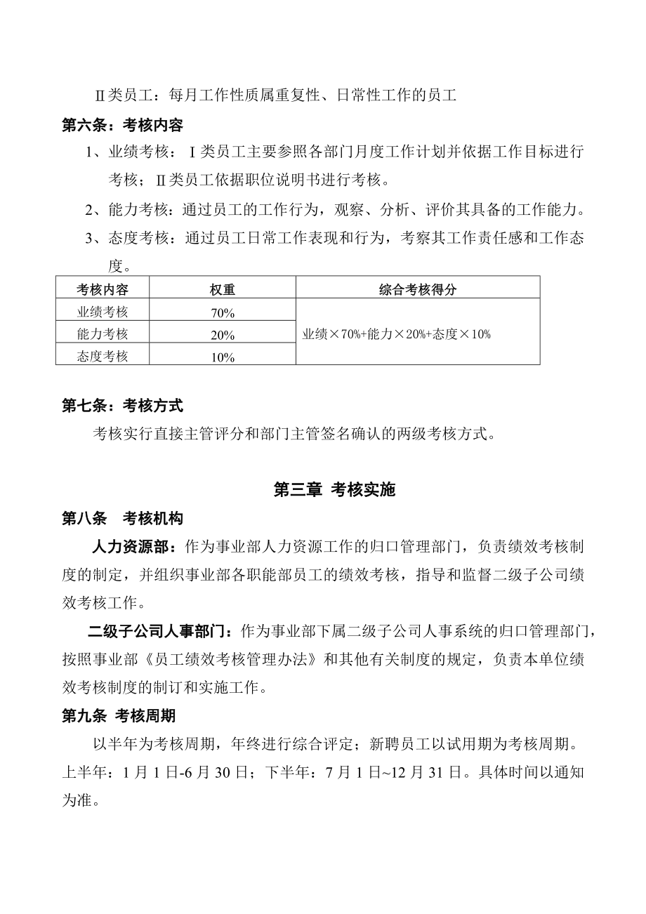 &amp#215;&amp#215;化工厂绩效考核全套方案.doc