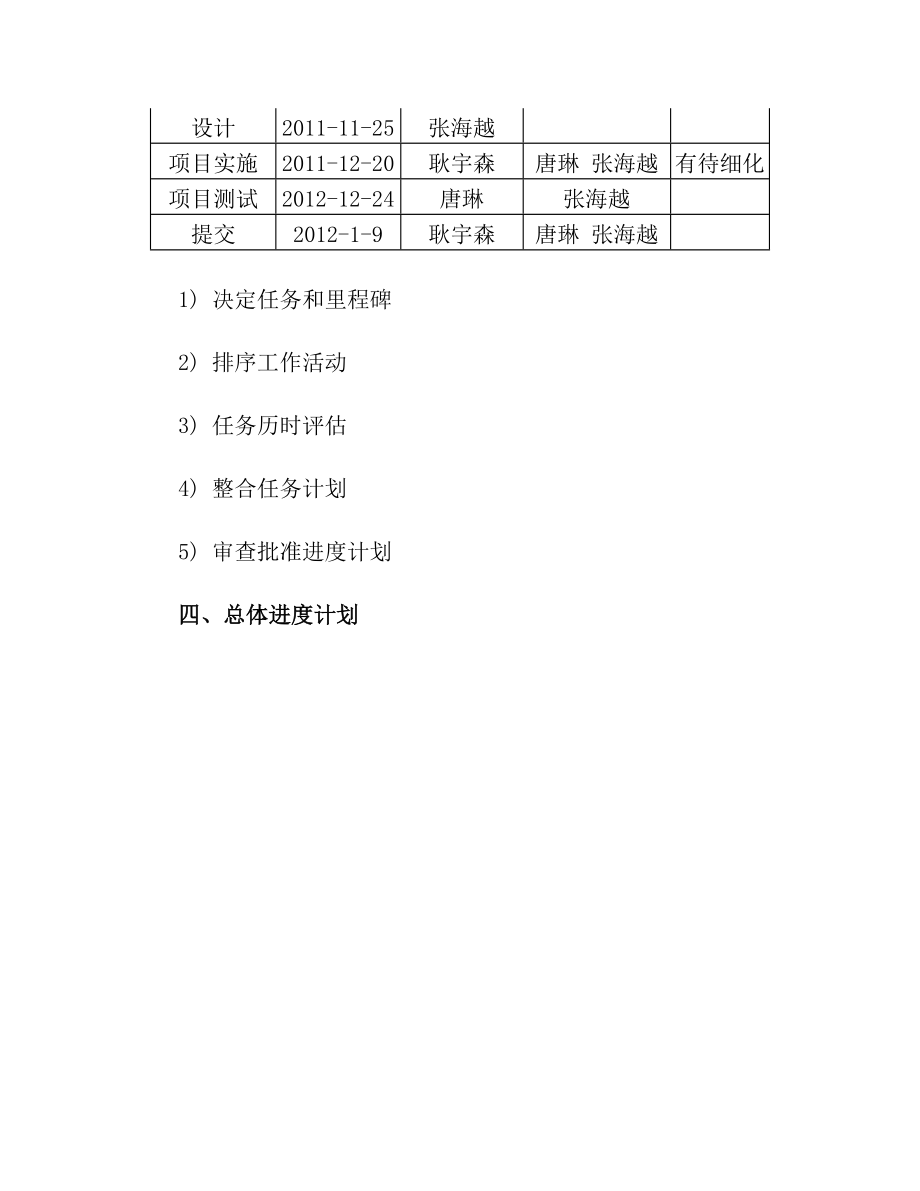 项目进度实施计划书.doc