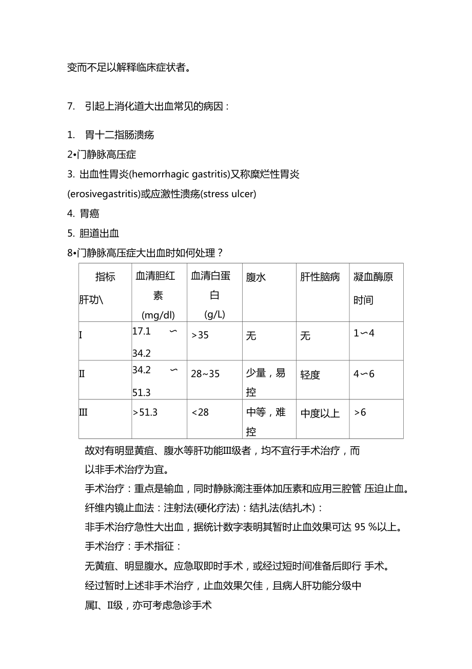 肝胆外科出科试题题库.doc