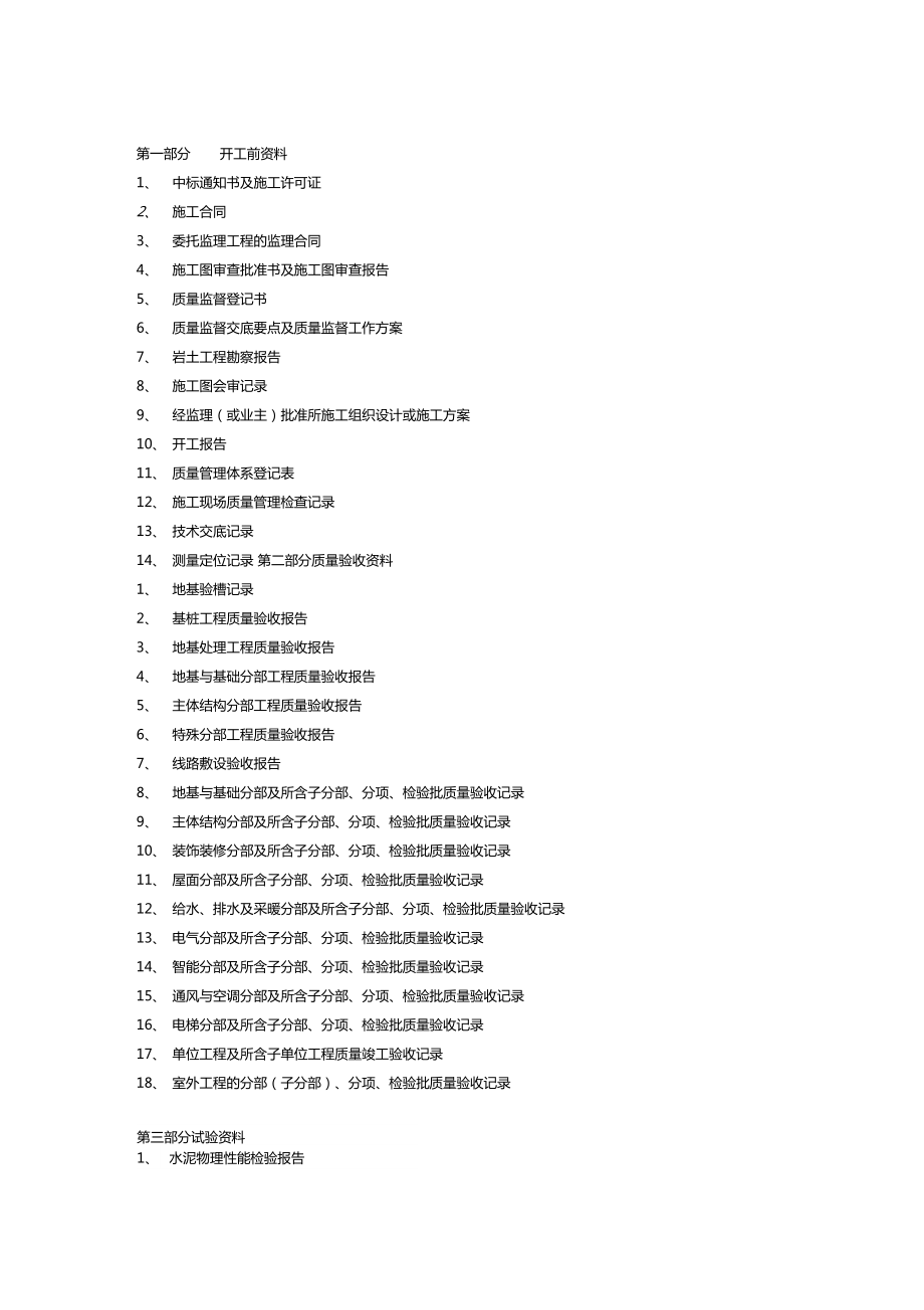 房建资料整理汇编.doc