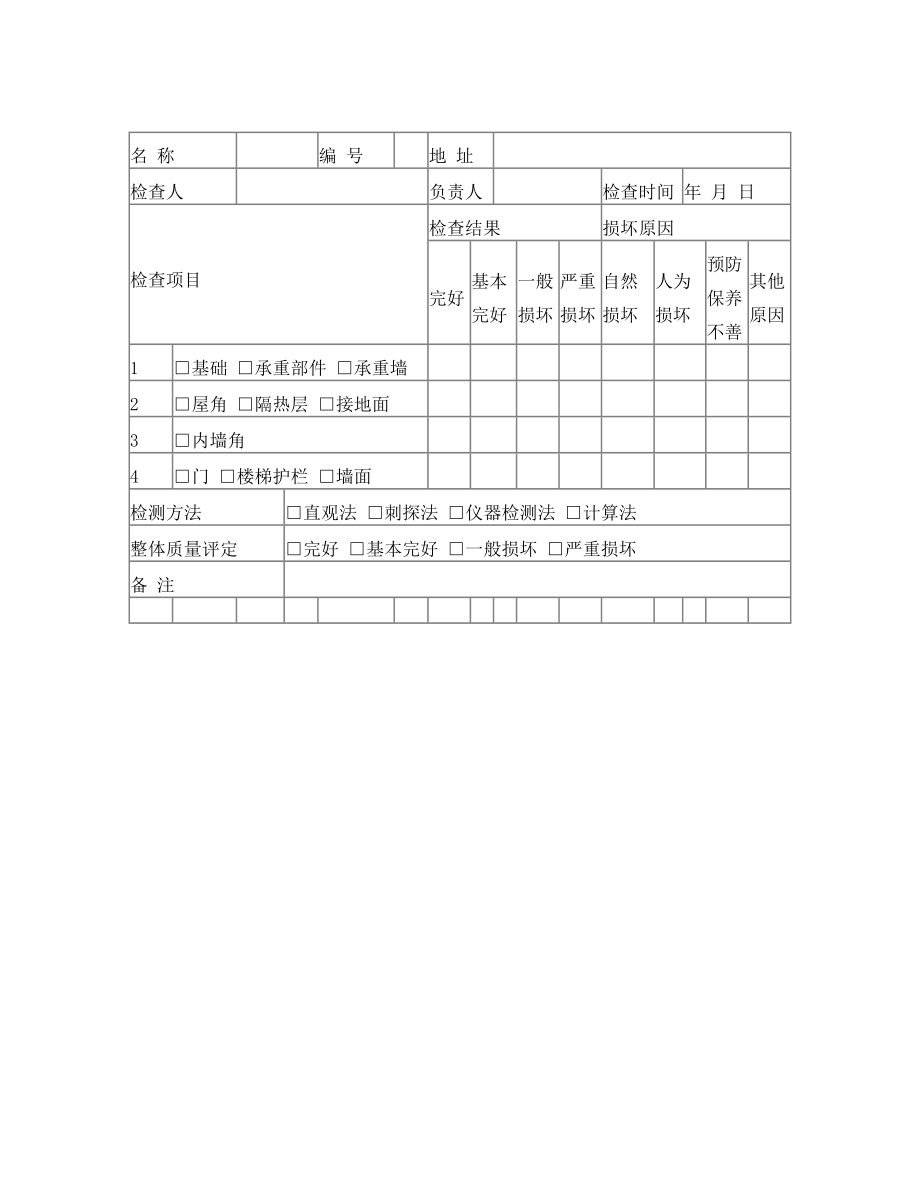 房屋维护方案.doc