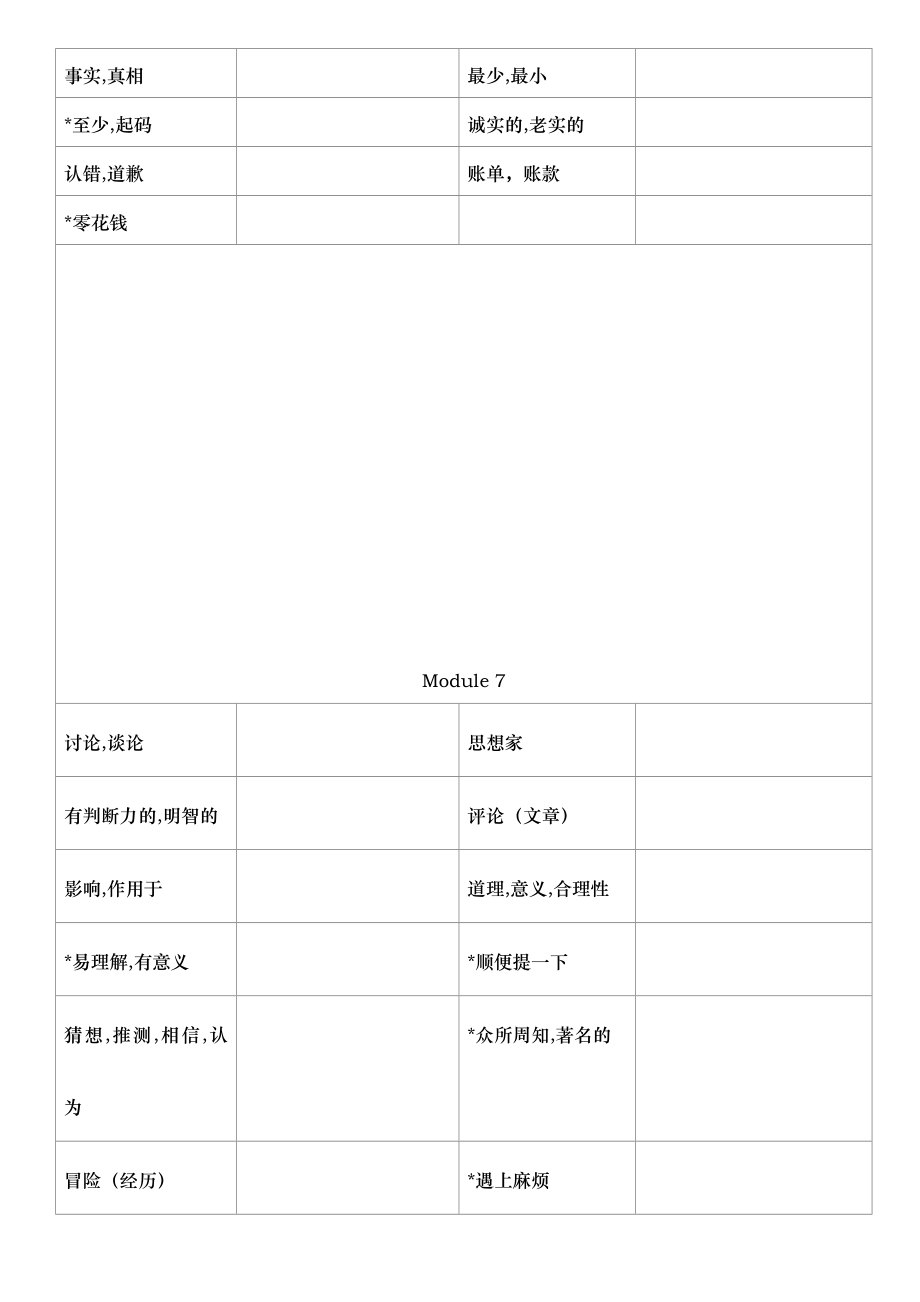 外研版九年级上英语单词(默写).doc