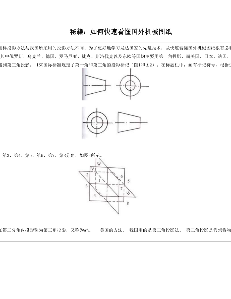 如何快速看懂外国图纸.doc