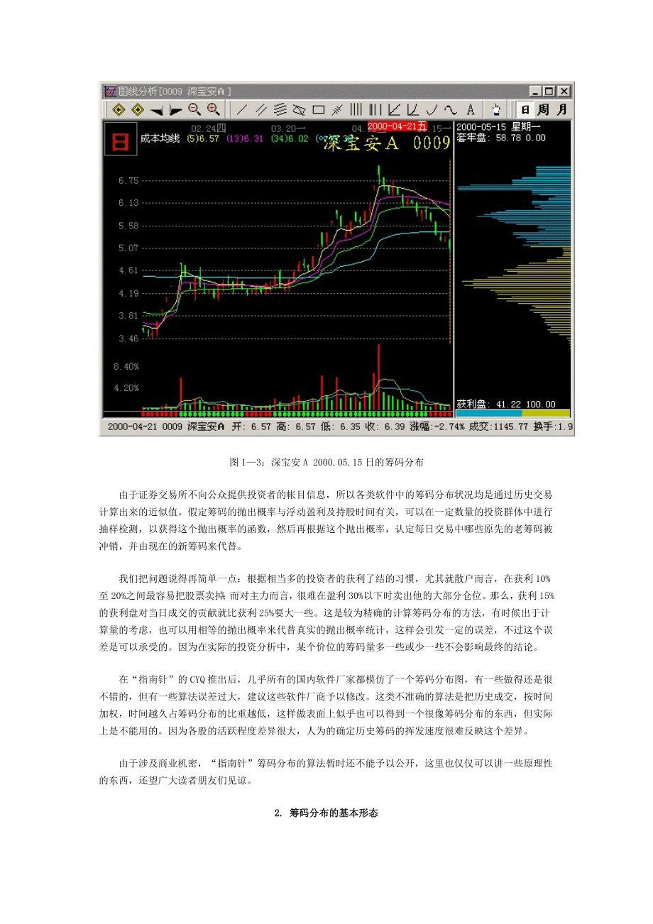 怎样看筹码分布图.doc