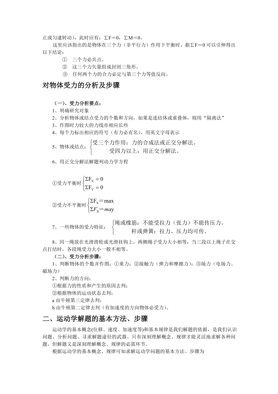 高中物理解题方法大全.doc