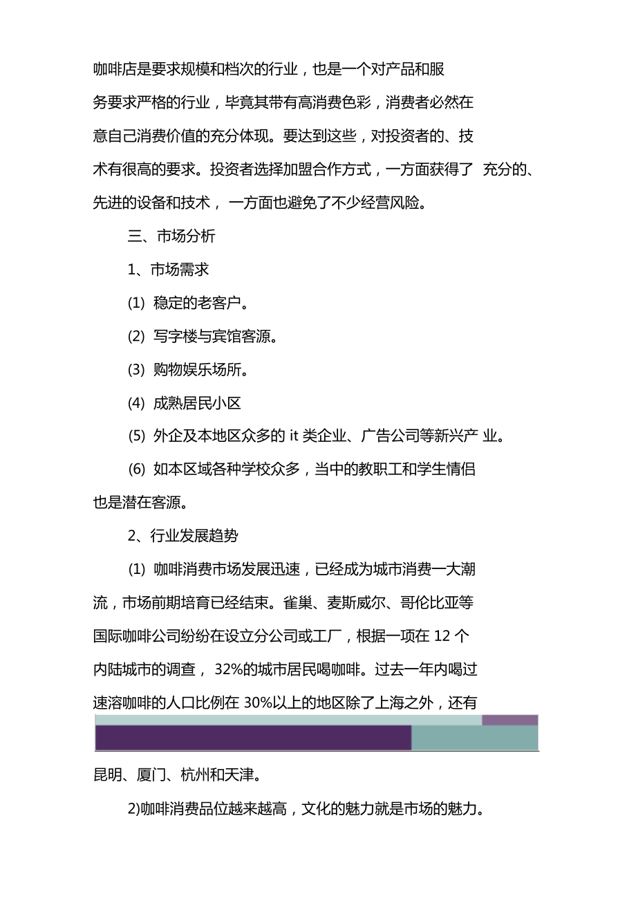 大学生开咖啡店项目创业计划书.doc