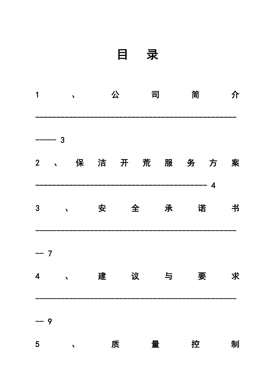 保洁开荒方案.doc