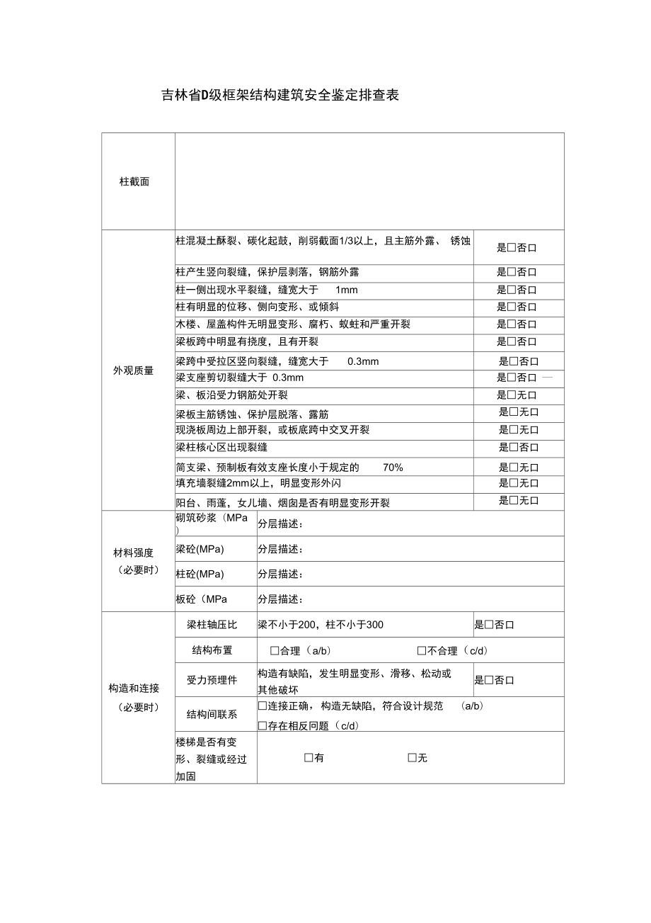 危房鉴定报告示范文本.doc