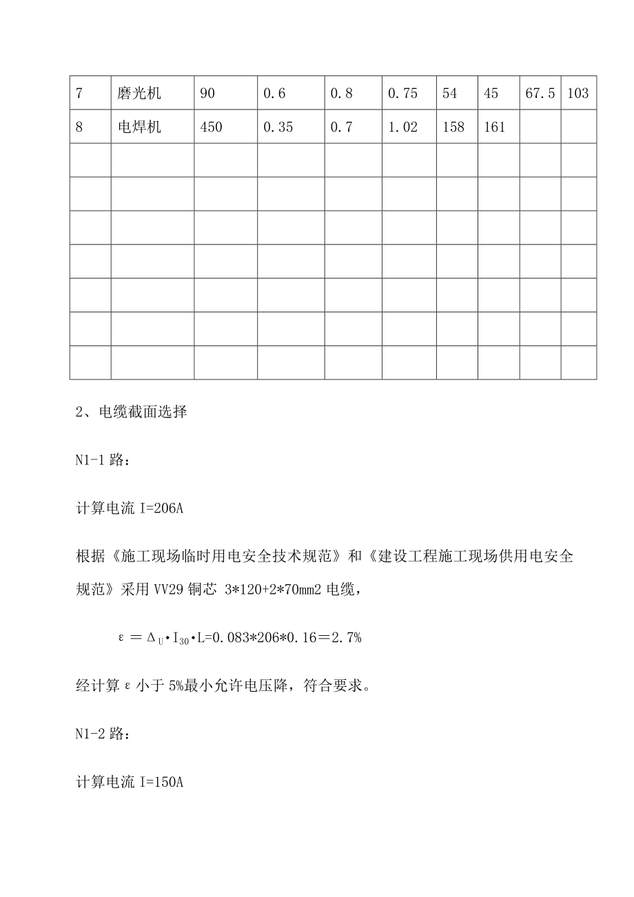 临时施工用电方案(安装).doc