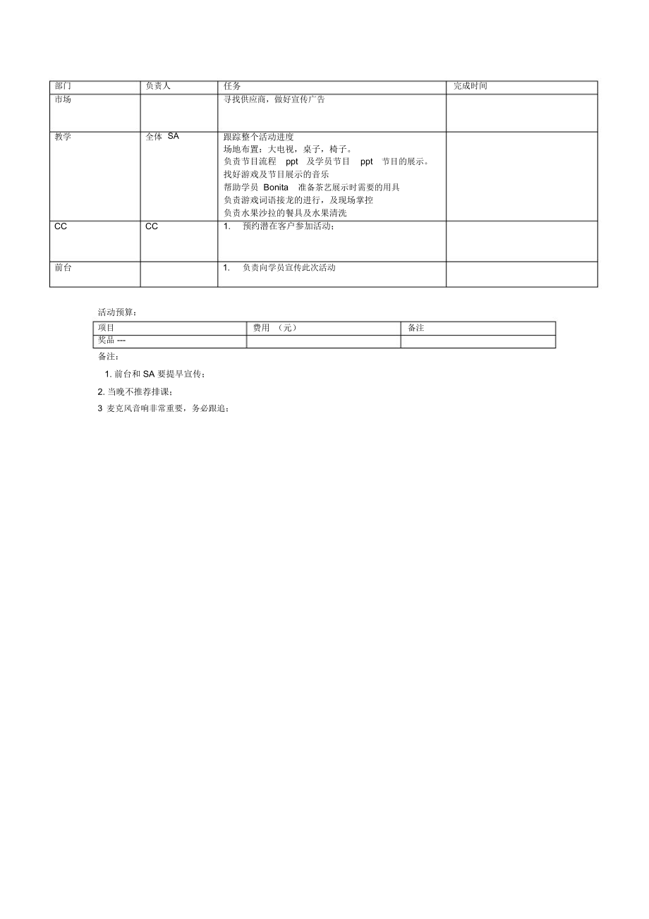 茶话会流程.doc