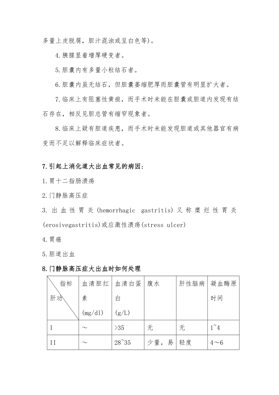 肝胆外科出科试题(题库)汇总.doc