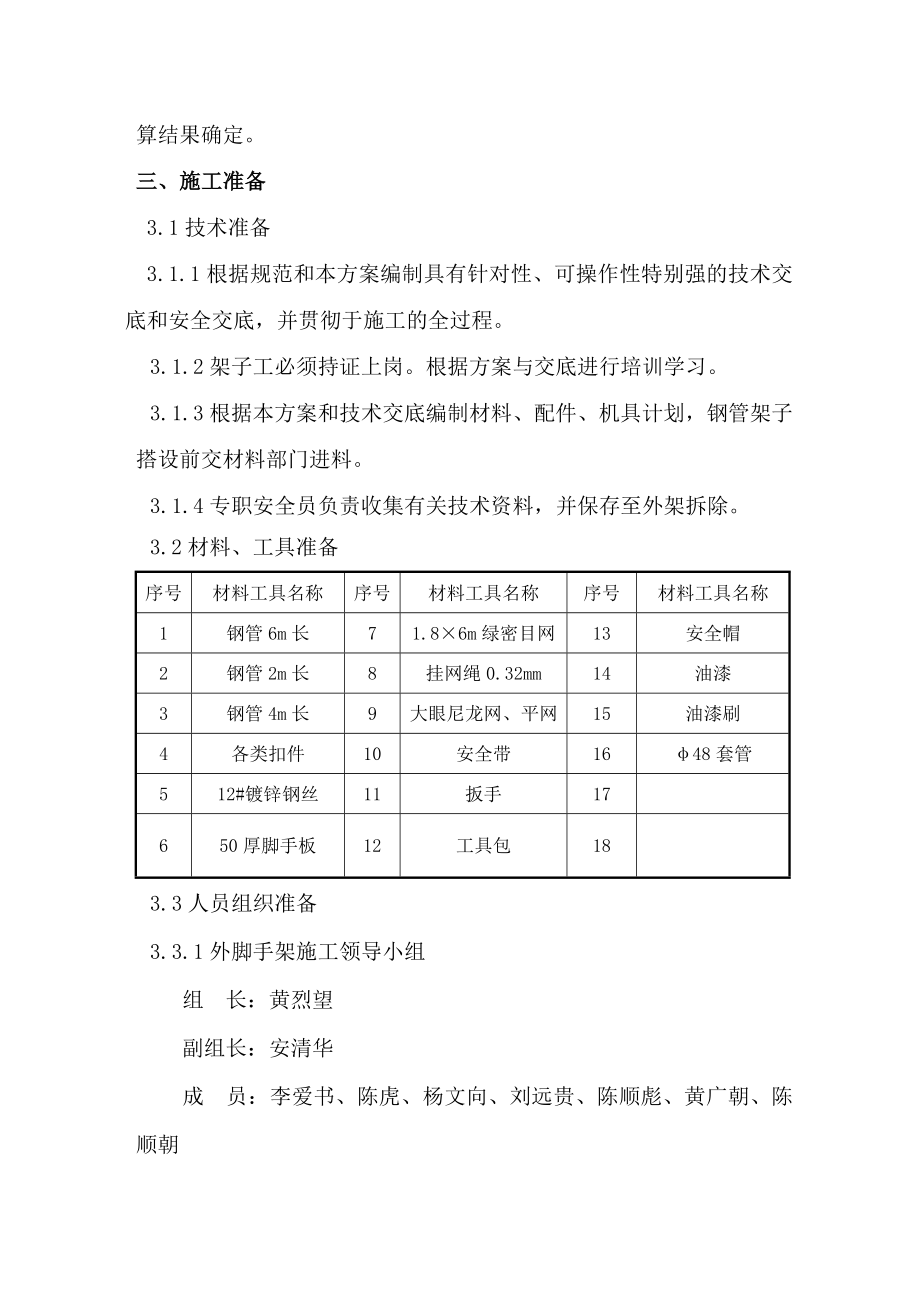 外装修脚手架施工方案.doc