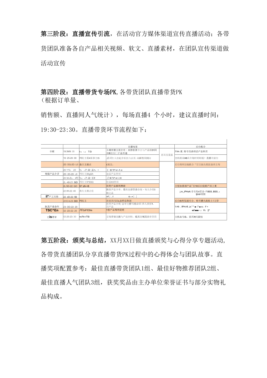 电商公益直播带货活动执行方案.doc