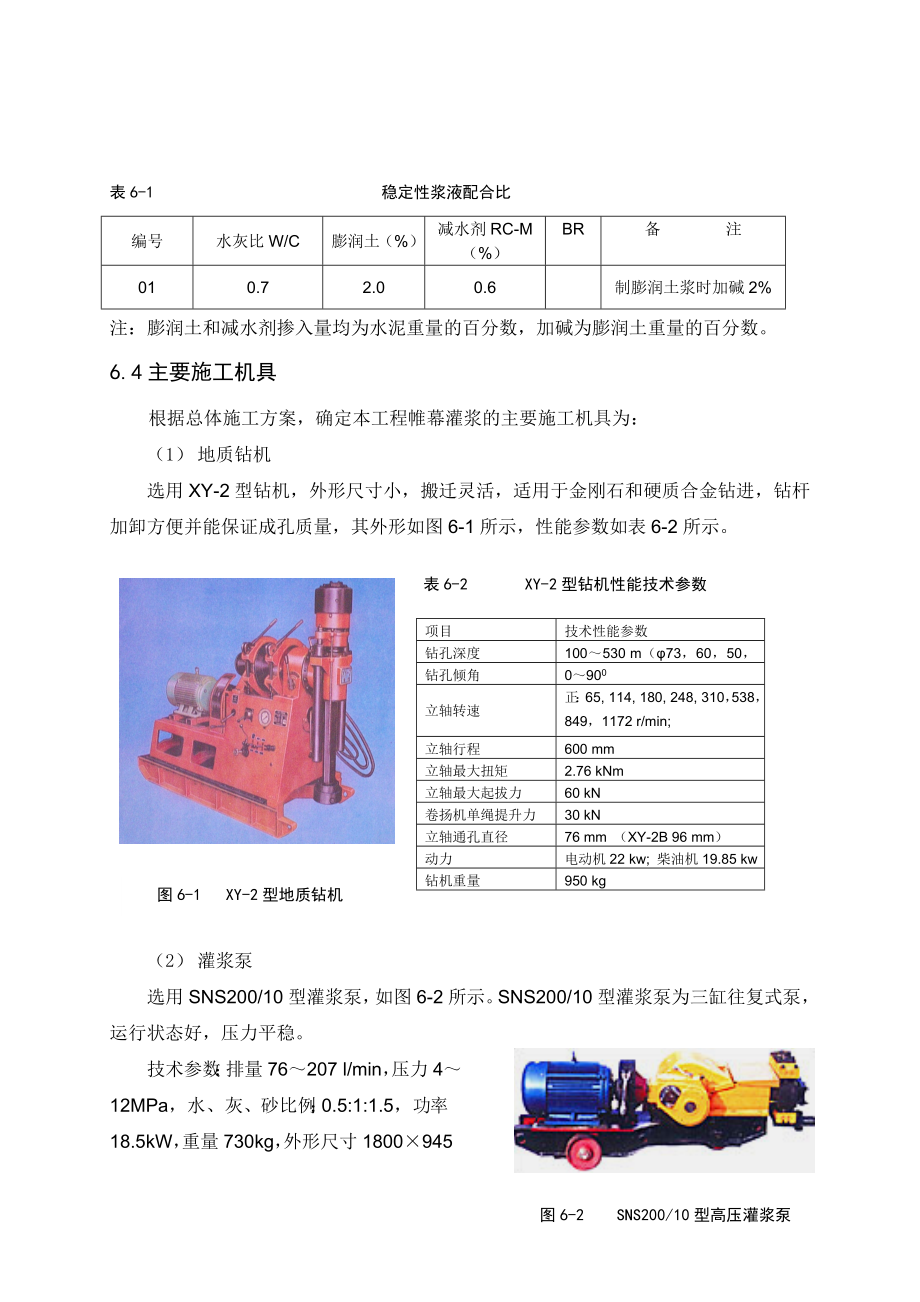 帷幕注浆施工方法与技术措施.doc