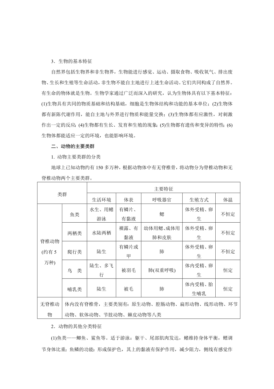 初中科学全册知识点.doc