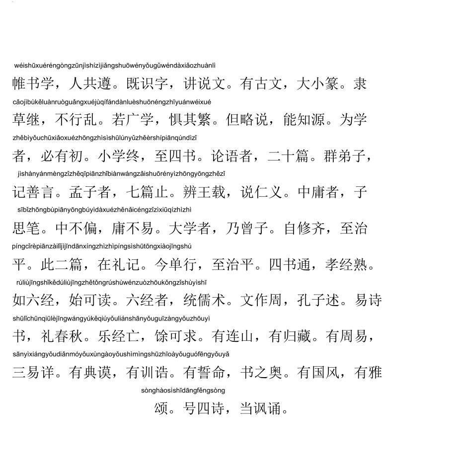 《三字经》全文(带拼音).doc