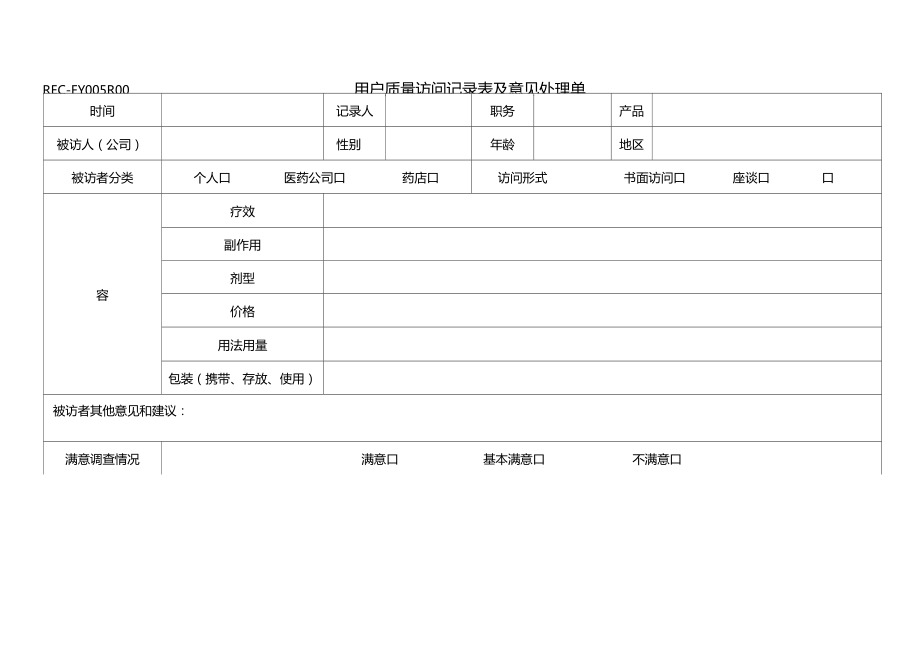 药品售后服务管理规程完整.doc