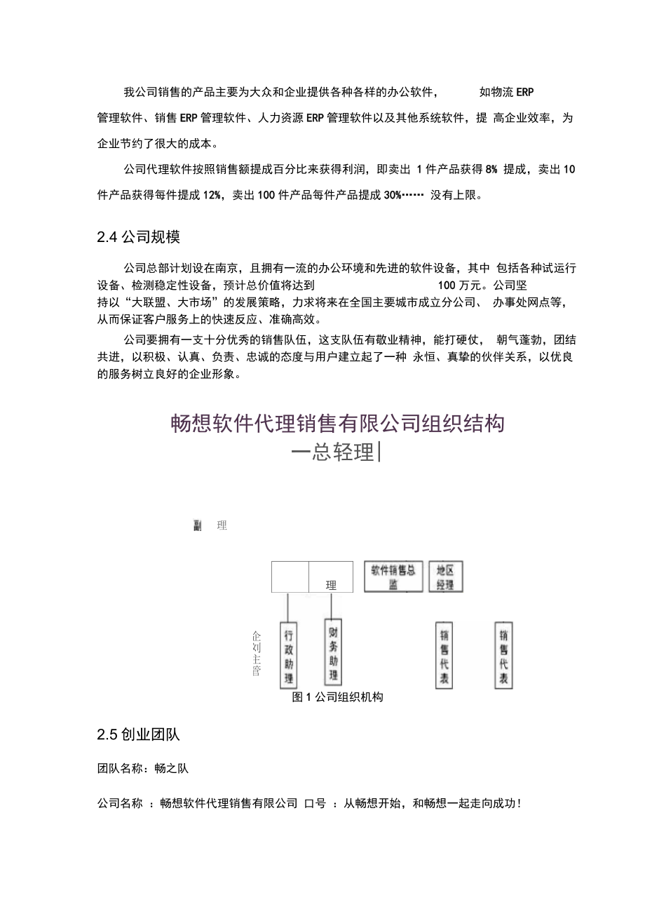 软件代理商业策划书.doc