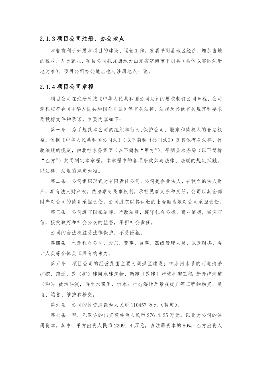 项目公司设立方案.doc