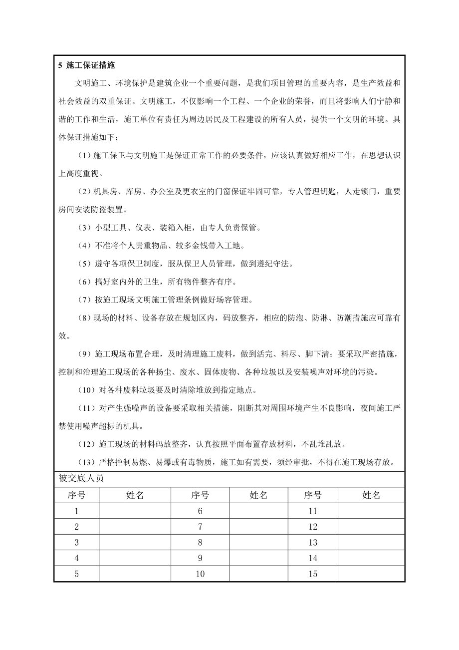 施工方案交底记录.doc