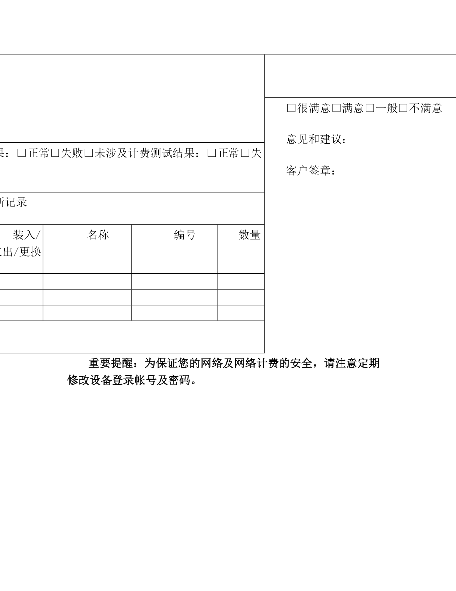 现场技术服务报告模版.doc