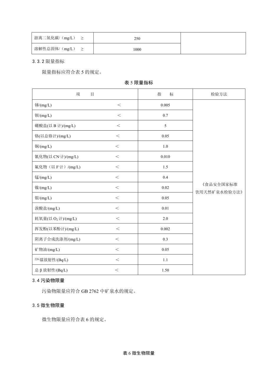 食品安全国家标准饮用天然矿泉水.doc