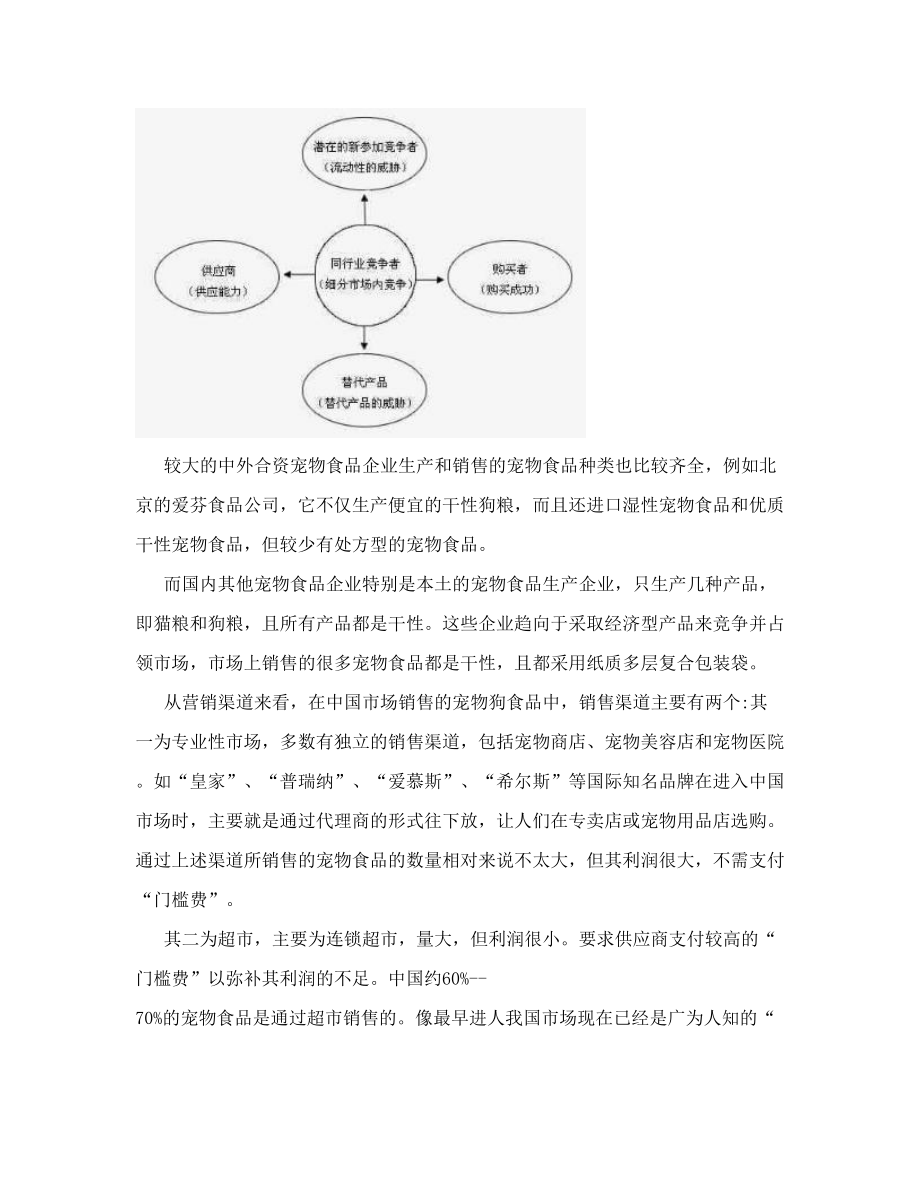 狗粮营销策划书.doc