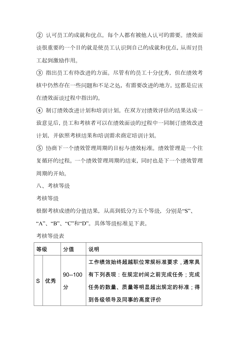 设计部绩效考核方案.doc