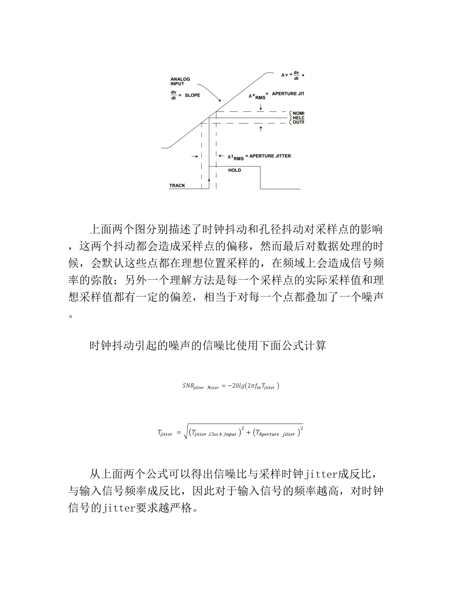 高速ADC时钟芯片选型及jitter计算.doc