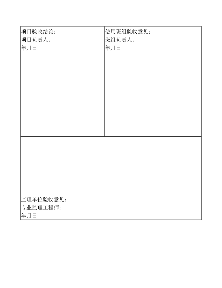 施工现场装配式集装箱活动板房验收表(3).doc