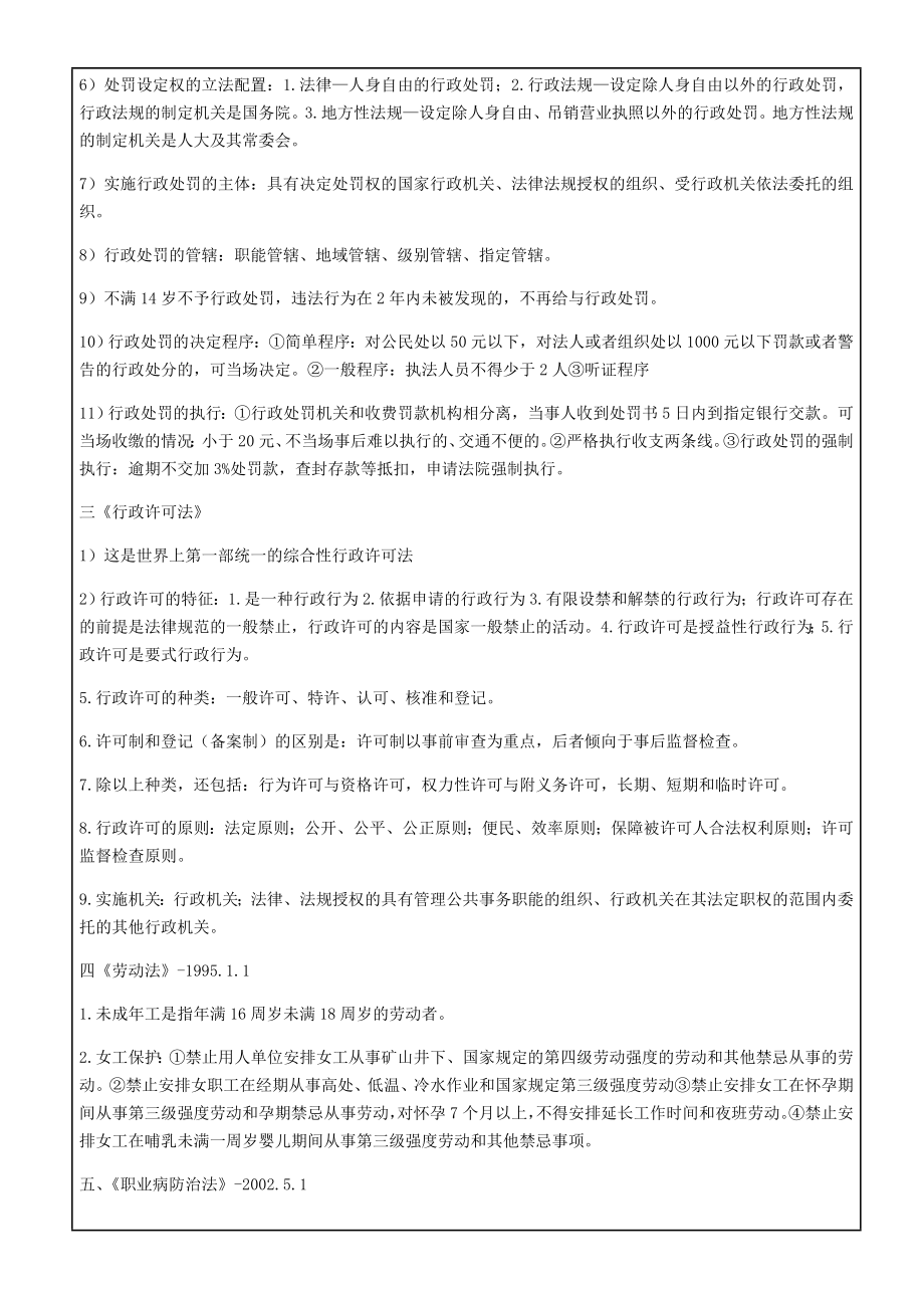 注册安全工程师安全生产法及相关法律法规注安.doc