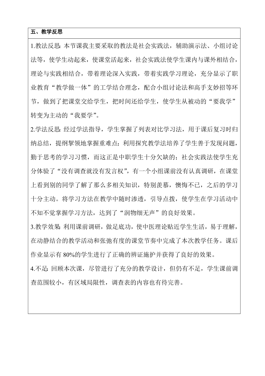 痛经病人的护理创新说课大赛教学设计方案创新说课大赛教学设计.doc