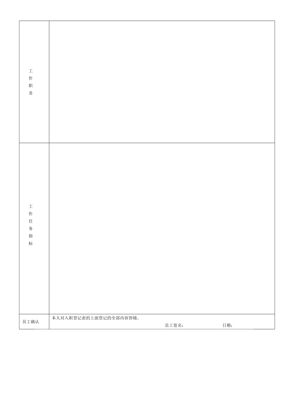 《新员工入职信息登记表》完整标准通用版.doc