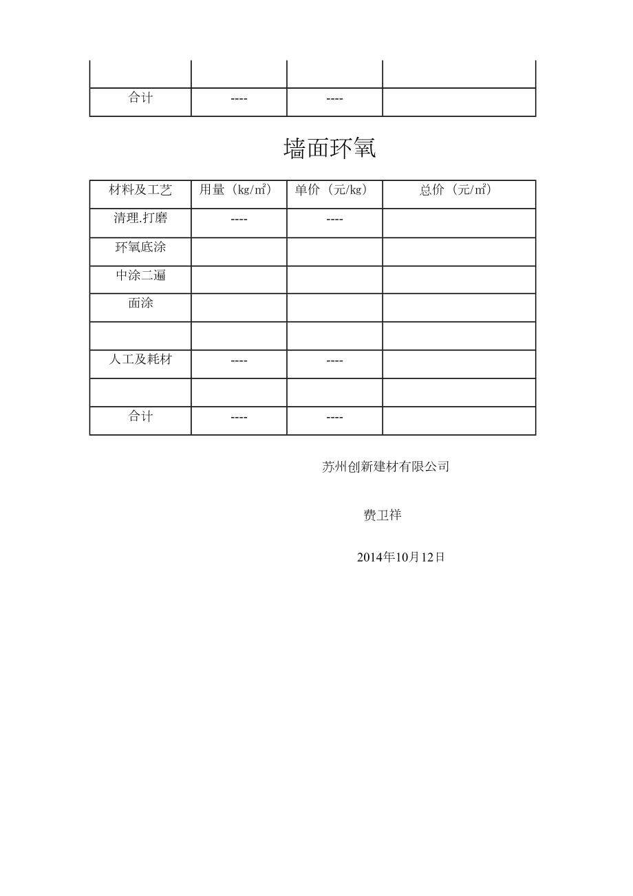 二布三涂环氧防腐地坪施工方案.doc