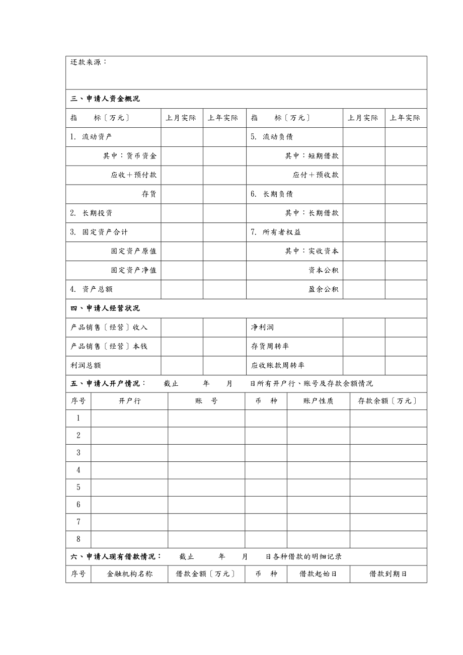 公司贷款申请书.doc