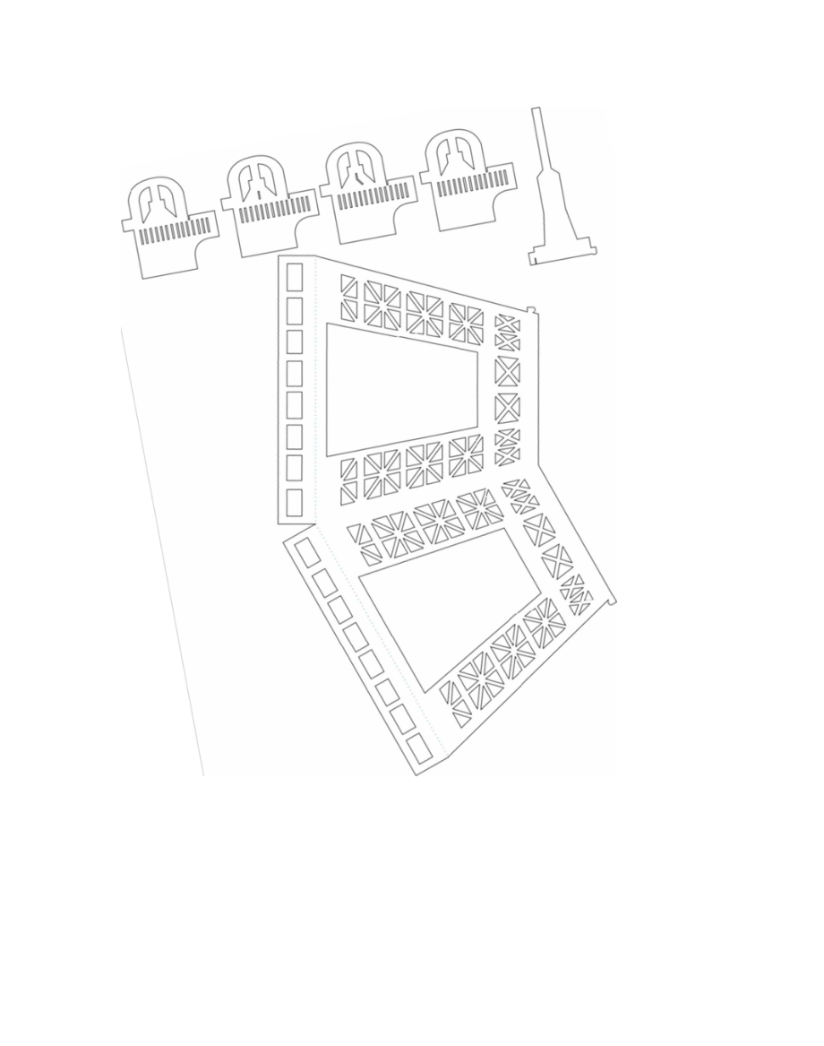 Eiffel埃菲尔铁塔纸模纸雕图纸.doc
